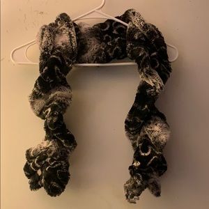 Twisty Faux Fur Scarf